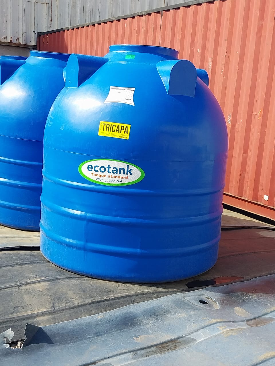 Tanque estándar 2 500 L