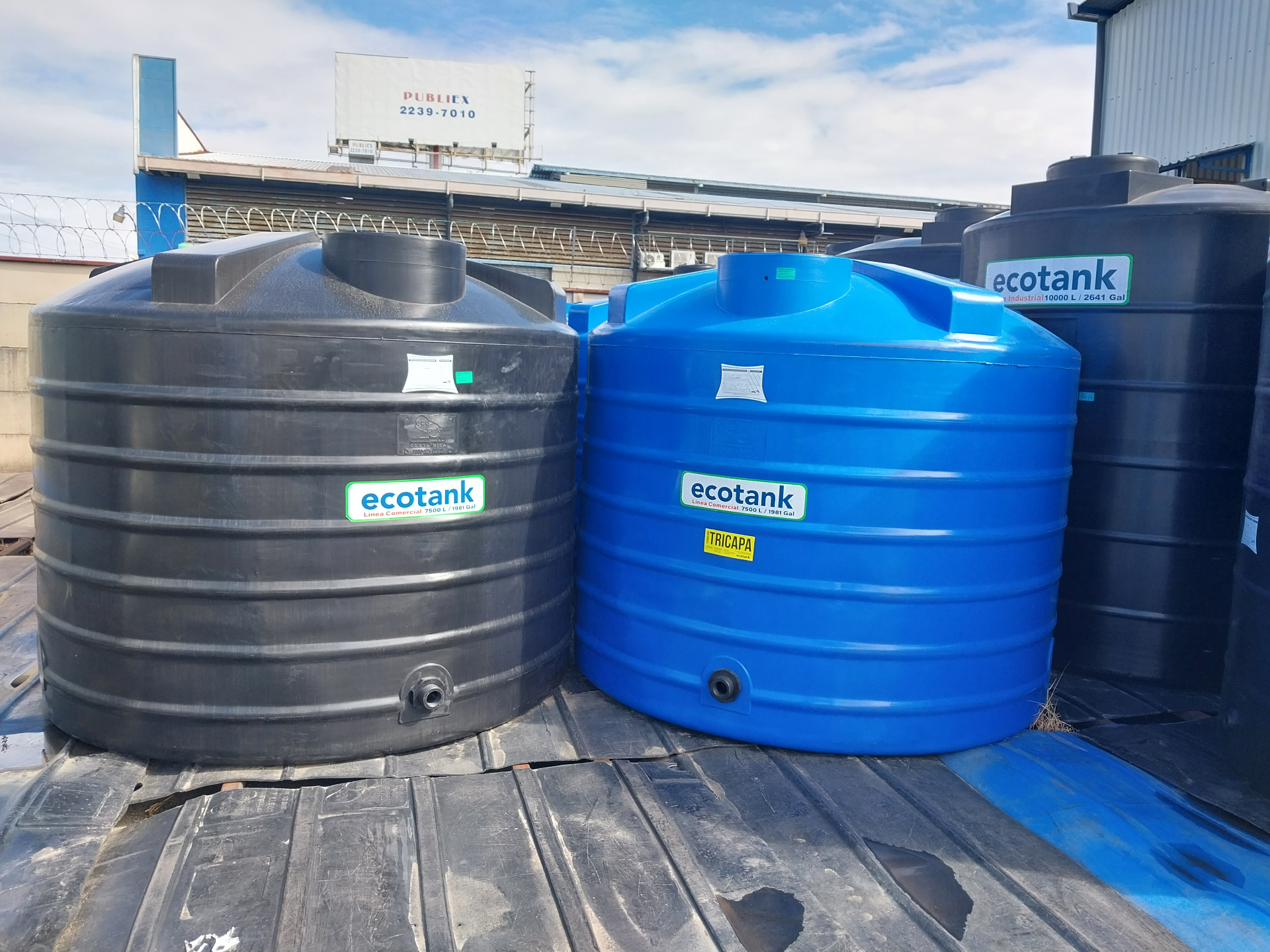 Línea comercial 7 500 L