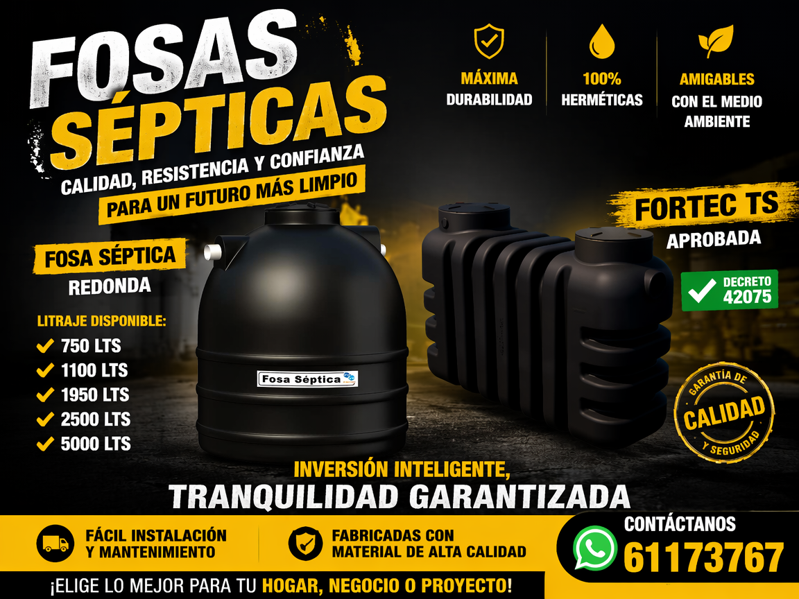 Fosas sépticas Fortec TS